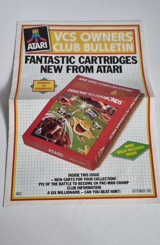 Atari vcs owners club bulletin - atari,