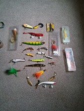 Job Lot Pike Lures Abu Mean Lures Arbogast Heddon Griffiths Large 
