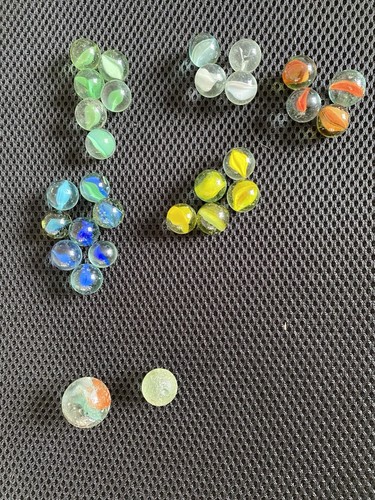 Job lot vintage - vintage, marbles