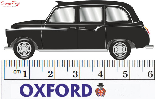 Oxford diecast lti fx4 black - -,