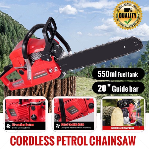 52cc petrol chainsaw 7hp - 52cc, 5.7hp