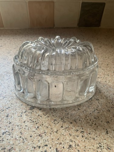 Vintage glass jelly - vintage,