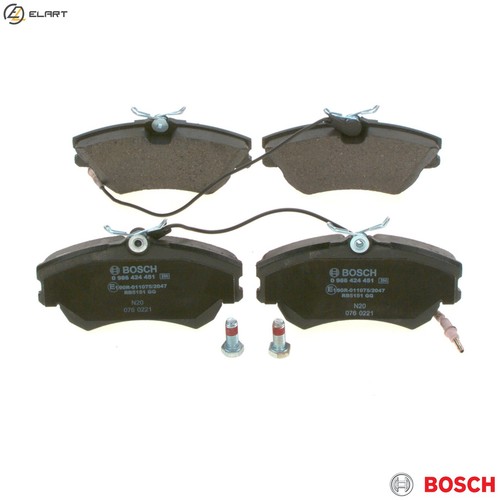 Brake pad set disc - brake, 0