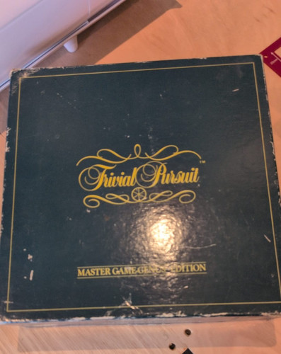 Vintage trivial pursuit board - vintage,