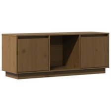 Solid Wood Pine TV Cabinet