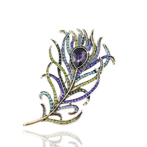 Vintage style peacock feather - vintage,