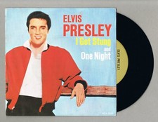 Elvis Presley I Got Stung One Night 7" Canadian Pressed Vinyl Import Tidy Copy.