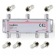 6 WAY COAX TV AERIAL UHF VHF