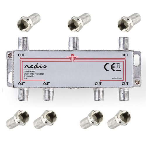 Way coax aerial - 6, uhf