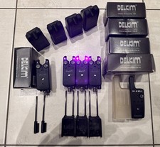 4 x Delkim TXI-D Purple, + RX-D receiver + 4 x Snag Ears