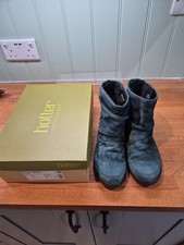 Ladies Hotter Teal Suede Pixie