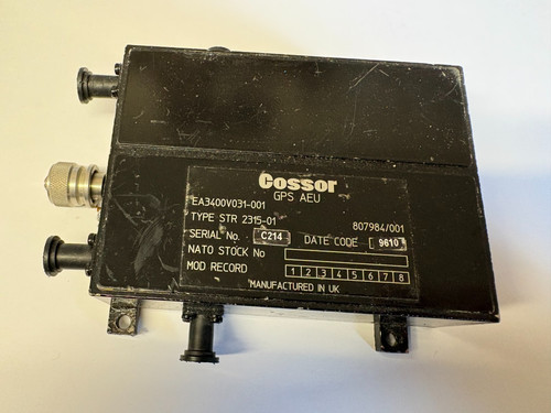 Cossor str2315 gps - cossor, str2315-01