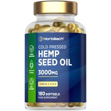Hemp Seed Oil Capsules 3000mg
