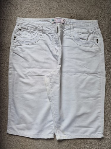 White cotton shorts women size - women,