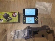 Nintendo 2DS XL Handheld Game Console with Mario Kart 7 - Black/Green