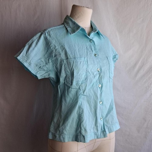 Y2k vintage short sleeve shirt - vintage,