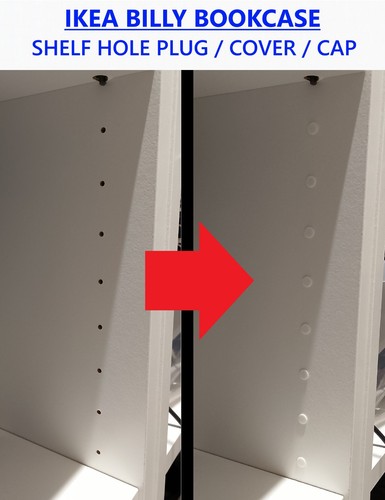 Ikea billy bookcase shelf hole - ikea,