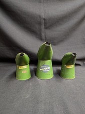 3 X Vintage Halfords Oil Can /