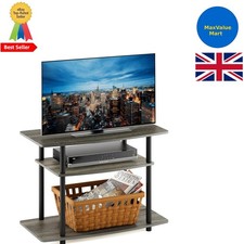 Versatile 3-Tier TV Console