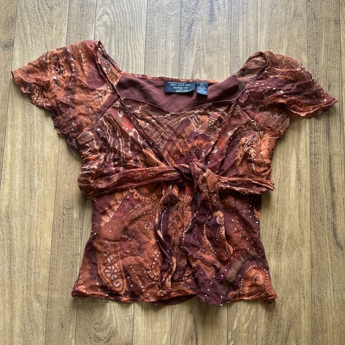 Fairy sheer mesh lined top - fairy,
