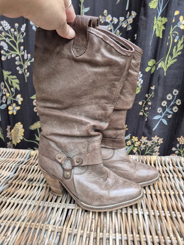Vintage barratts brown soft - vintage,