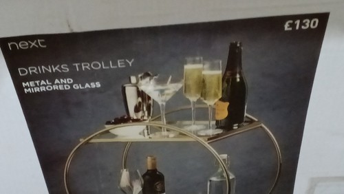 Drinks trolley bnib 100 - bnib, £100