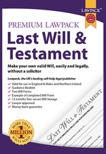 Lawpack Premium Last Will &