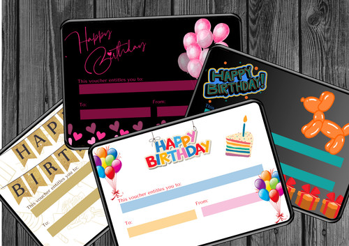 Birthday gift cards - gift,