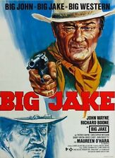 A3/A4 SIZE - Big Jake John Wayne Cult Western Old Movie Vintage Cinema poster