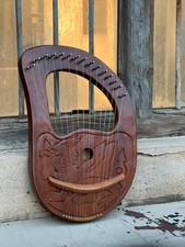 Wooden 15 Metal Strings Lyre