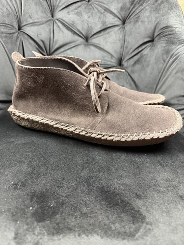 Meaniformo dark brown suede - brown,