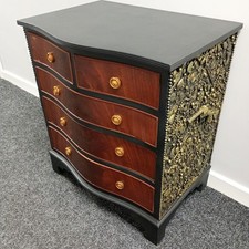 Amazing Vintage Embellished Chest of Drawers – Gothic / Victoriana Style
