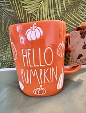 Rae Dunn Hello Pumpkin Orange