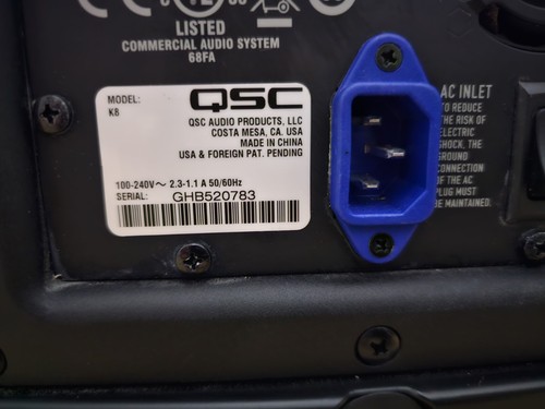2xqsc active speaker - k8, pa
