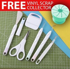 Tool Kit DIY Scrapbooking, Crafting, For Cricut Cutter Vinyl Weeding GREEN