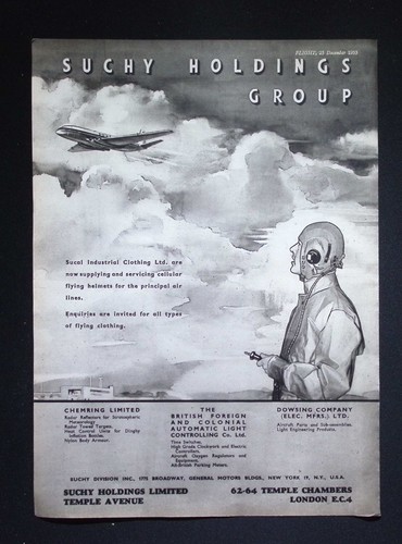 Original 1953 advert suchy - advert,
