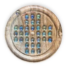 30cm Diameter MANGO WOODEN