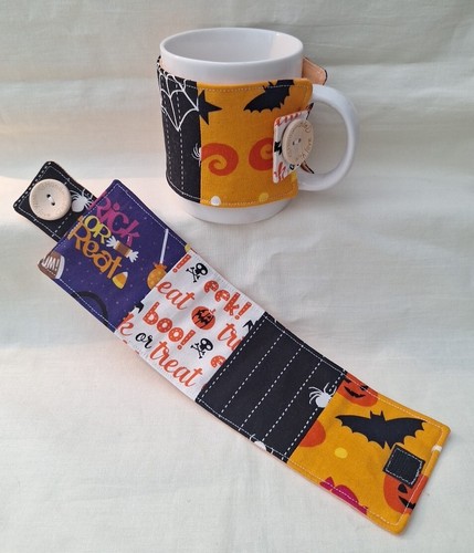 Halloween fabric mug - halloween.,
