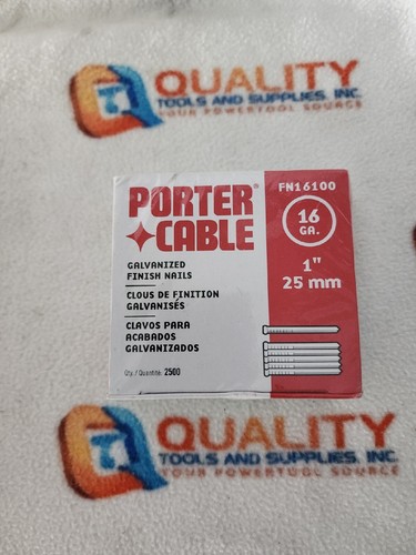 Porter cable fn16100 1 - porter, 16