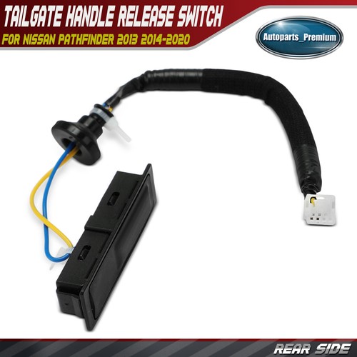 Rear tailgate trunk release - rear,