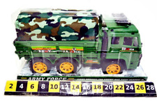 Military Army Force Car Truck/Lorry Transporter with Tarpaulin Gift Children Toy