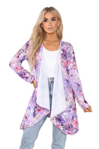 Ladies long sleeve floral - sleeve,