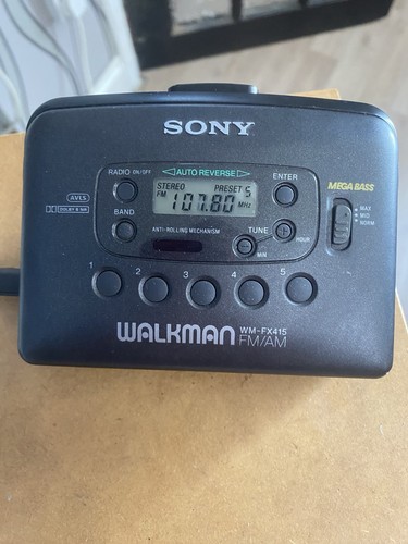 Sony walkman radio - sony, cassette