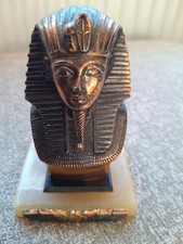 Vintage spelter Tutankhamun