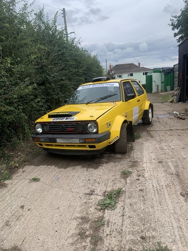 Mk2 golf rally car - mk2,