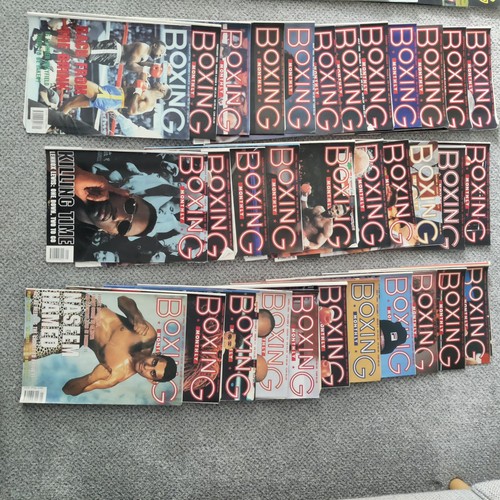 Boxing magazines 1990 - boxing,