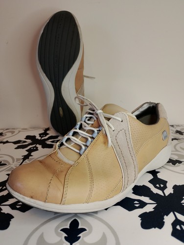 Womens beige leather - , clarks