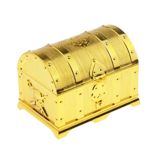 Pirate treasure plastic gold - treasure,