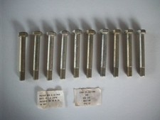 3/8" BSF x 3" long x 10 Bolts. Hex Head HT Bolt, A25/23J. Vintage