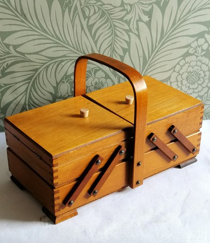 Vintage 1950s 60s wooden two - vintage,